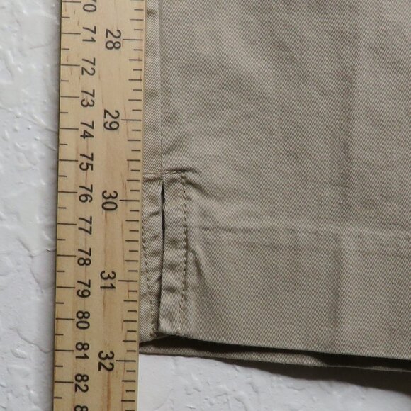 New York & Company* Women's Multipocketed 1.5" Belt Loop Khaki Capris~ Size 6 - Picture 10 of 13